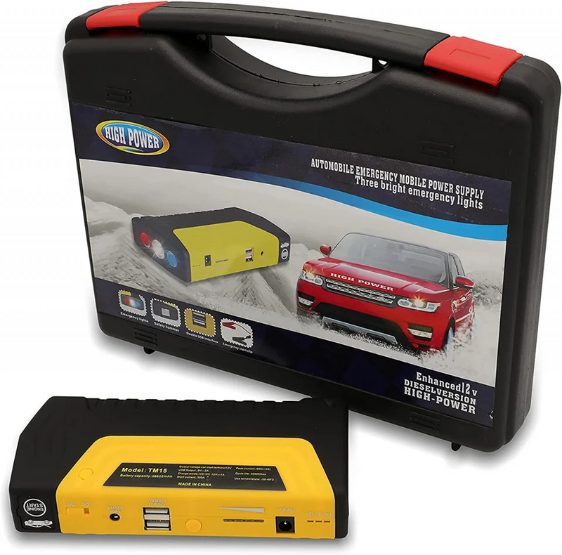 Robot pornire auto portabil, cu acumulator 99800 mAh