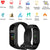 Bratara fitness M4 inteligenta cu masurarea tensiunii, Ritm cardiac, Nivel oxigen, Pedometru, Bluetooth