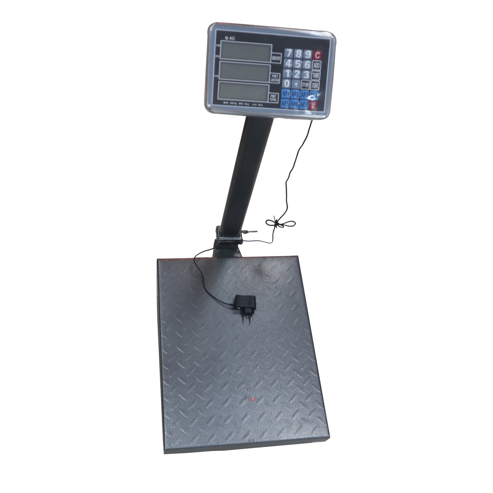 Cantar cu platforma, brat rabatabil, display LCD, 350 Kg