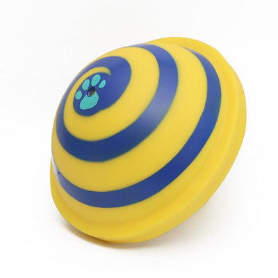 Jucarie interactiva 2 in 1 pentru caini minge si disc,