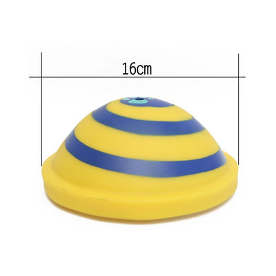 Jucarie interactiva 2 in 1 pentru caini minge si disc,
