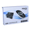 Controller led RGB pentru banda LED, cu touch, 12V/24V, cu telecomanda