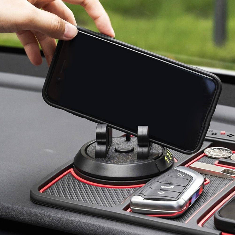 Suport pentru telefon sau accesorii, antiderapant pentru bordul masinii