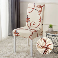 Set 6 huse universale, elastice, pentru scaun - imagine 10