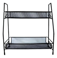 Suport organizator din metal cu 2 etajere - imagine 2