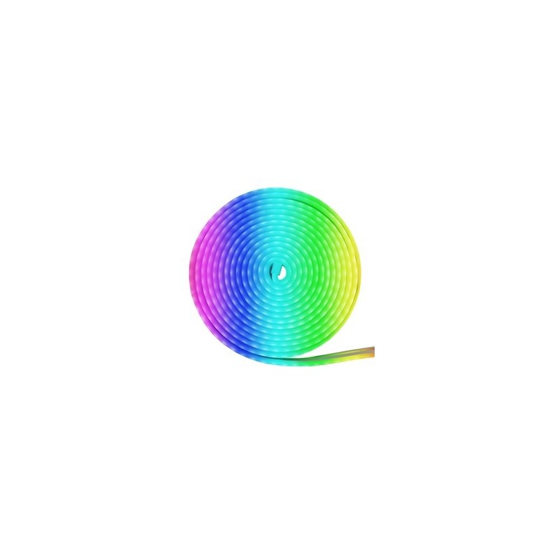 Furtun LED tip banda, SMD, exterior, flexibil, 20m, multicolor