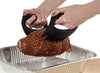 Set 2 gheare pentru carne si preparate pulled pork 11 x 11 x 2,5 cm, Bear Paws