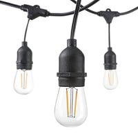 Ghirlanda luminoasa gradina sau terasa, interconectabila, fasung E27, IP65, 220V - imagine 5