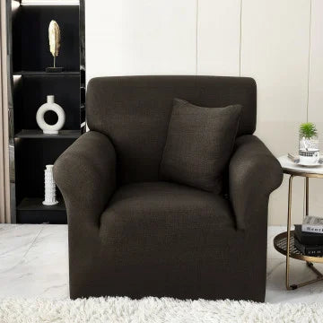 Husa fotoliu din bumbac elastic 90-140 cm