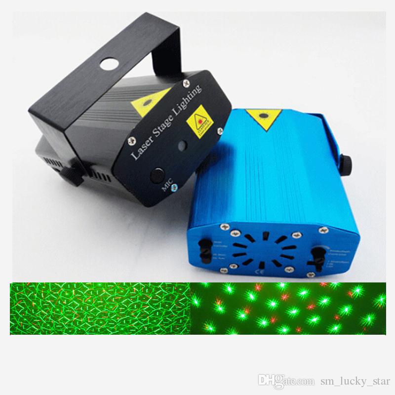 Mini proiector laser cu 5 proiectii pentru Craciun