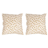 Set 2 perne din puf de gasca cu invelis din bumbac 70 x 70 cm - Tenq.ro