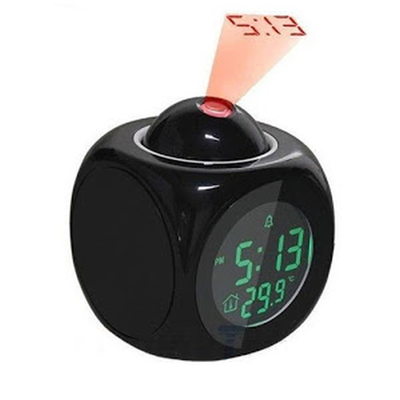 Ceas cu proiectie ora pe tavan, alarma si temperatura - Tenq.ro
