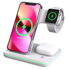 Statie Incarcare rapida 3 in 1 Qi, Fast Charger 15W, compatibila cu apple watch, airpods, iPhone