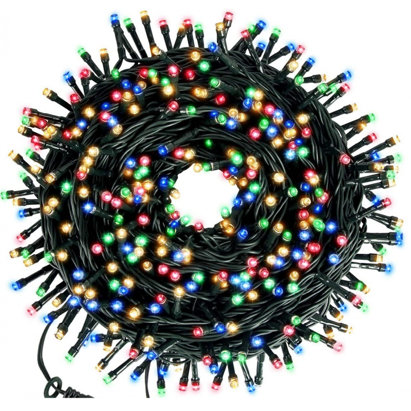 Instalatie pentru brad sau decoratiuni interioare cu 300 de leduri