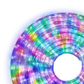 Instalatie tip furtun luminos cu LED, 20m, 480 LED, diverse culori