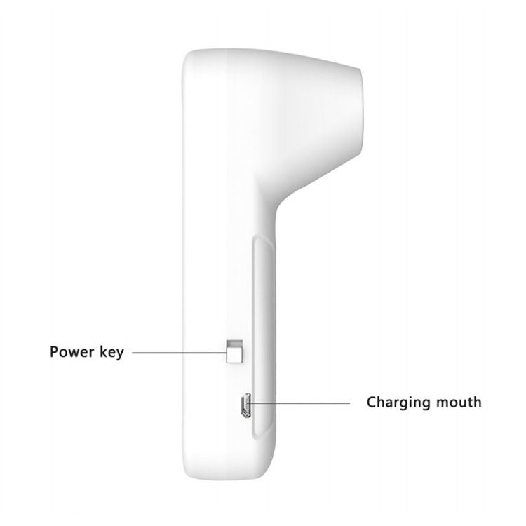 Termoscanner digital K3S non contact cu infrarosu, termometru cu scanare rapida 0,5 S, de perete, afisaj LCD, memorie