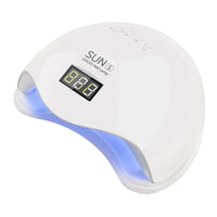 Lampa UV LED pentru unghii, cu display, 48W - imagine 2