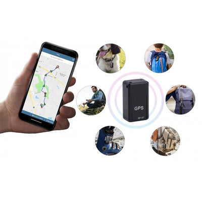 Mini localizator GPS magnetic cu funcție de interceptare