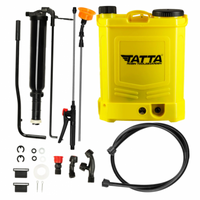 Pompa stropit (vermorel) cu acumulator si actionare manuala 2 in 1 Tatta TP-1640AM, 15L, 12V - imagine 3