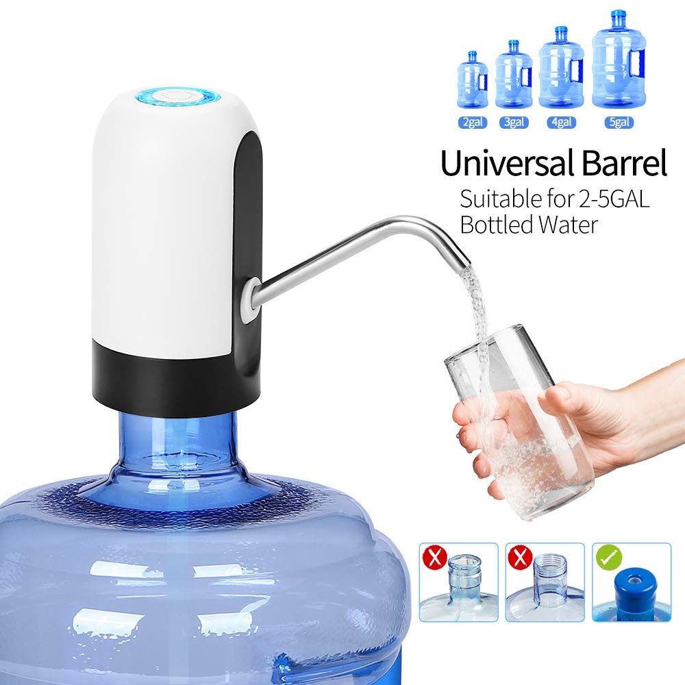 RESIGILAT - Dispenser electric de apa, reincarcabil, cu alimentare USB