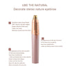 Epilator trimmer pentru sprancene cu precizie inalta tip stilou, Flawless Brows