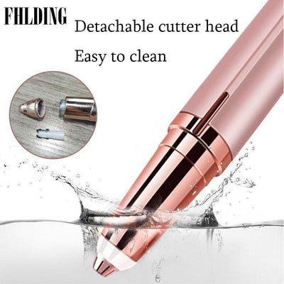 Epilator trimmer pentru sprancene cu precizie inalta tip stilou, Flawless Brows