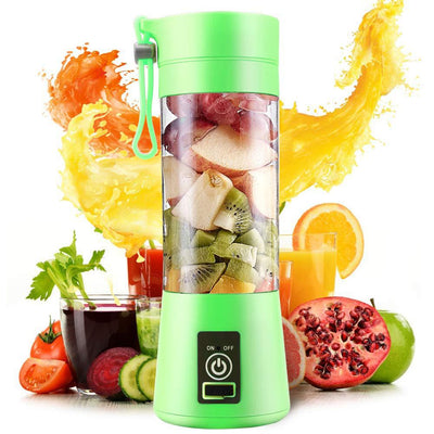 Blender smoothie maker, portabil cu incarcare USB functie de baterie externa