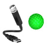 Proiector laser cu cer de noapte USB verde