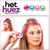 Pudra temporara pentru colorarea parului suvite, 4 culori, Hot Huez