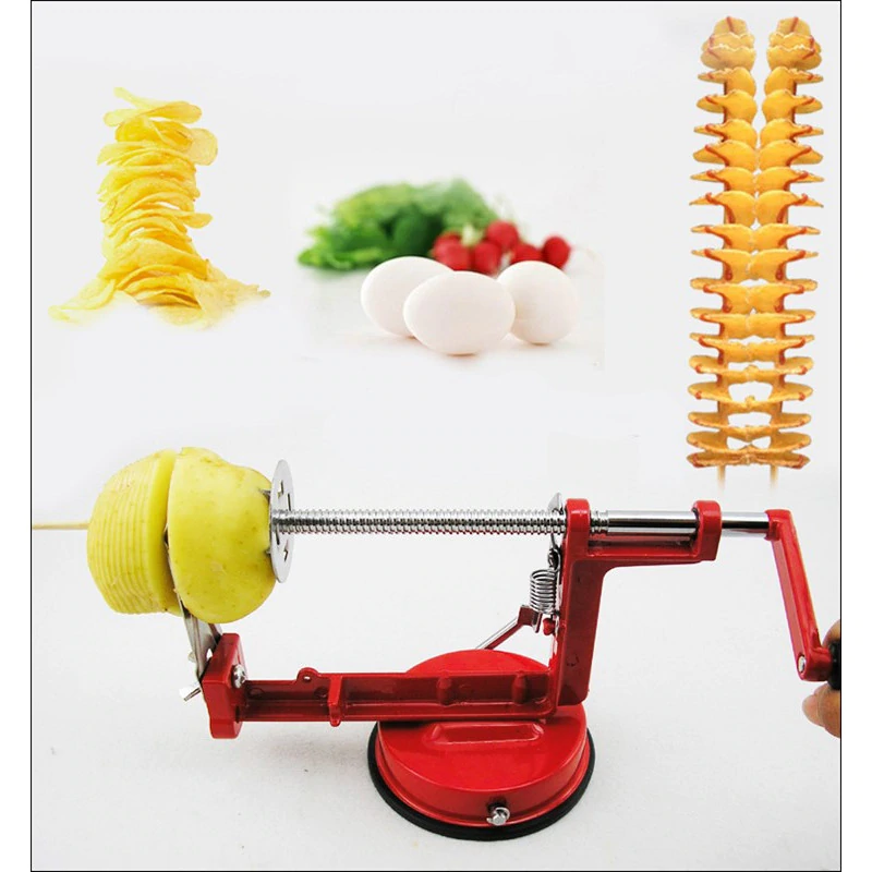 Dispozitiv pentru taiat cartofi in spirala Spiral Potato Slicer