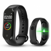 Bratara fitness M4 inteligenta cu masurarea tensiunii, Ritm cardiac, Nivel oxigen, Pedometru, Bluetooth
