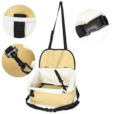 Cos pentru transportat catei si pisici in masina, Pet Booster Seat