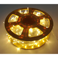 Instalatie de Craciun cu telecomanda, tip liniara, pentru exterior, 500 led-uri, 50m, diverse culori, IP44 - imagine 6