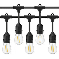 Ghirlanda luminoasa gradina sau terasa, interconectabila, fasung E27, IP65, 220V - imagine 7