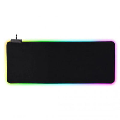 Mouse Pad gaming cu iluminare led RGB 90 x 40 negru