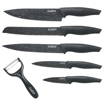 Set 6 cutite de bucatarie Cooking by Heinner Stone