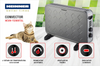 Convector electric Heinner HCVH-Y2000TSL, 2000 W, termostat reglabil, ventilator Turbo, protectie supraincalzire, gri