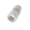 Conector imbinare furtun Led luminos, cu 2 pini, 3 elemente cu filet, din plastic, alb