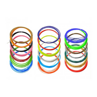 Set 10 rezerve filamente PLA pentru Creion 3D Magic, 1.75mm, multicolor, 50m - imagine 3