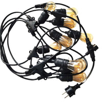 Ghirlanda luminoasa gradina sau terasa, interconectabila, fasung E27, IP65, 220V - imagine 6