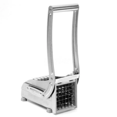 Aparat de taiat cartofi pai si legume, din inox, cu 1 forma de taiere, Potato Chopper