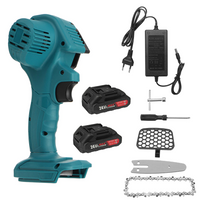 Mini fierastrau electric cu lant 4 inch si acumulator, fara fir, pentru lemn, 36V - imagine 8