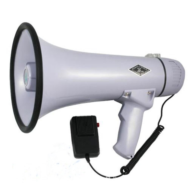 Megafon portavoce cu microfon extern, functie de reglaj al volumului, raza de acoperire 500m