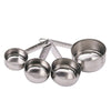 Set 4 linguri pentru masurare, inox