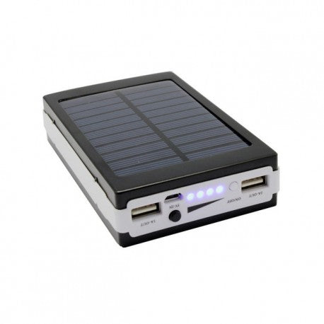 Baterie externa solara cu lanterna LED, 5000 mah