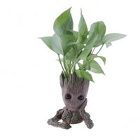 Suport figurina Grooty ganditor, ghiveci plante - imagine 9