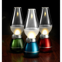 Felinar LED cu aspect retro si stingere prin suflare - imagine 3
