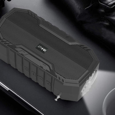 Boxa portabila XM U7 cu panou solar si lanterna, 15W
