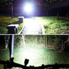 Far LED cu incarcare solara si claxon pentru bicicleta/trotineta