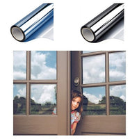 Folie reflexiva pentru geamuri interioare, cu efect de oglinda, protectie solara UV - imagine 4